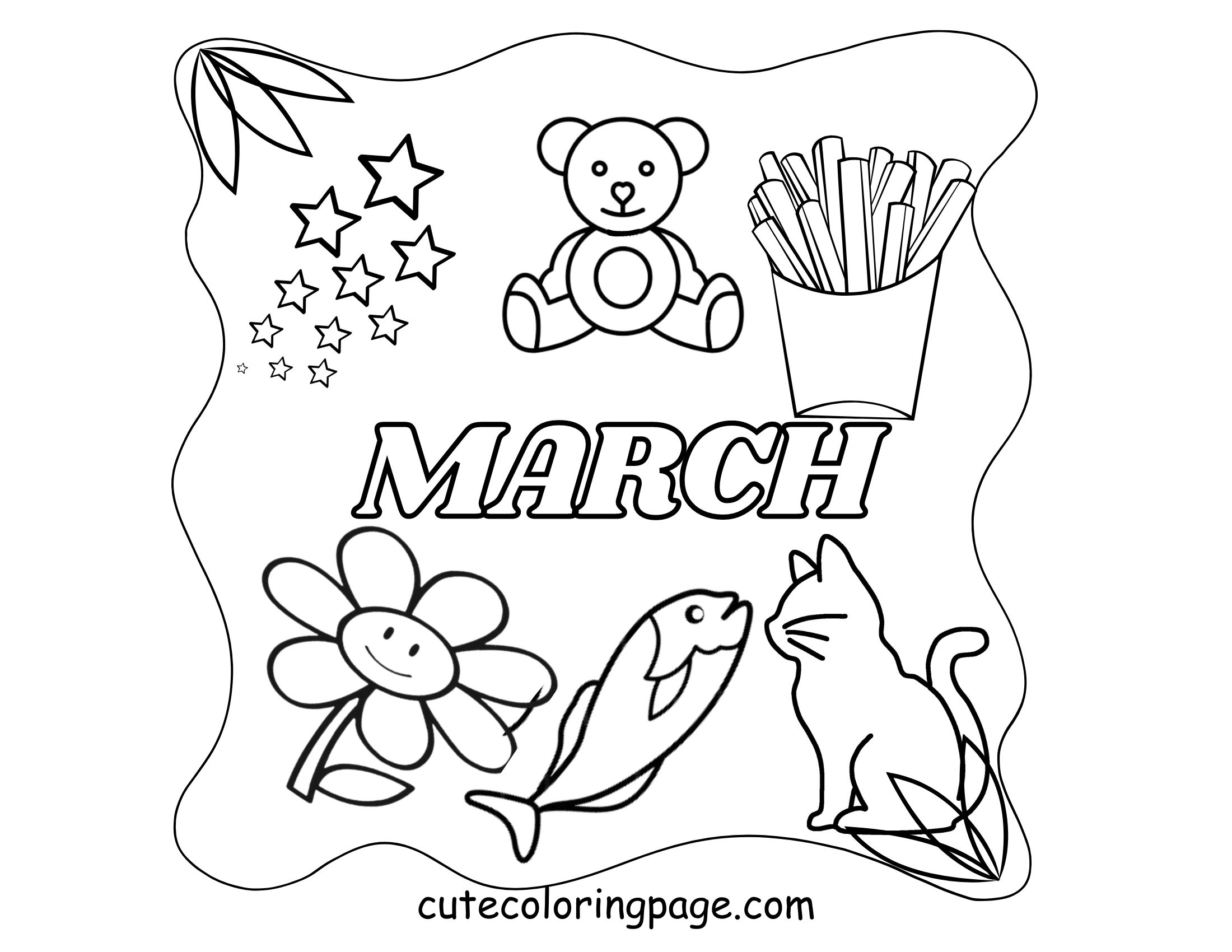 Best March Coloring Pages for Kids (100% Free Printables) 2024